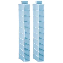 MDesign Fabric Shoe Rack Holder Storage Shelf, Metal Frame, 20 Cube -Storage Specialty Store GUEST 0422e3b6 7f6b 4f2c 86ca c60575da7eea