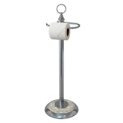 Freestanding Toilet Tissue Holder Chrome/MOP - Nu Steel 7 Freestanding Toilet Tissue Holder Chrome/MOP - Nu Steel -Storage Specialty Store GUEST 055cf043 0c91 46cc b110 018aa405ca01