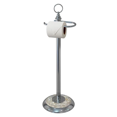 Freestanding Toilet Tissue Holder Chrome/MOP - Nu Steel 4 Freestanding Toilet Tissue Holder Chrome/MOP - Nu Steel - Image 4