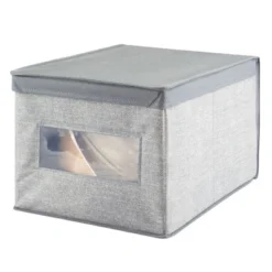 MDesign Stackable Fabric Closet Storage Organizer Box, 6 Pack -Storage Specialty Store GUEST 05c46034 c79d 4eab 98a9 f6bb7034ff18