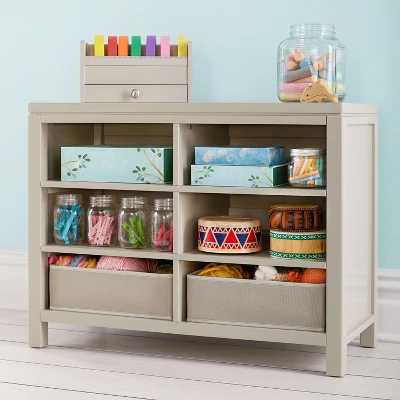 Martha Stewart Crafting Kids' Double Open Storage 1 Martha Stewart Crafting Kids' Double Open Storage