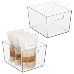 Nate Home By Nate Berkus Plastic Storage Bin For Pantry -Storage Specialty Store GUEST 0af77672 a178 42d2 ab72 08104894f614