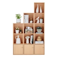 59" Set Of 3 Slim Cube Shelf Unit Towers - Danya B. -Storage Specialty Store GUEST 0b403d27 29d8 49d2 b62a e7a12aa3f232