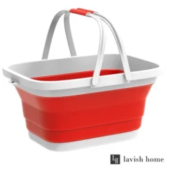 Hastings Home Collapsible Space-Saving Pop Up Handbasket And Storage Bin - Red -Storage Specialty Store GUEST 0ea34976 fbf1 412d 9826 9cb5e26ccb2b