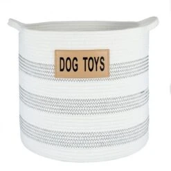 Midlee Dog Toy Rope Cotton Basket -Storage Specialty Store GUEST 10eb03d0 ac5d 413f 8dd8 485e9dffbd52
