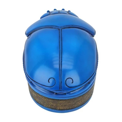 Design Toscano Pharaoh Amenhotep Royal Scarab Sculptural Box 4 Design Toscano Pharaoh Amenhotep Royal Scarab Sculptural Box - Image 4