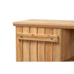 1 Door Eren Farmhouse Natural Wood Shoe Cabinet Brown - Baxton Studio -Storage Specialty Store GUEST 187b549d 2e0f 42e6 aa77 2742cf00eb73