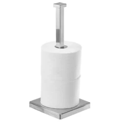 MDesign Modern Metal Free-Standing Toilet Paper Stand, Holds 3 Rolls 12 MDesign Modern Metal Free-Standing Toilet Paper Stand, Holds 3 Rolls -Storage Specialty Store GUEST 1ac080fb cbc3 465f 8ea7 c2bf5a658477