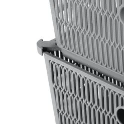 Simplify 2pk Large Slide And Stack Storage Shallow Totes Gray -Storage Specialty Store GUEST 1d1429b3 1eeb 49ba be35 c5e849711054