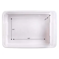 Homz Snaplock Multipurpose 28 Quart Clear Stackable Storage Container Bins With Tight Seal Lids For Indoor Home Organization, (2 Pack) 6 Homz Snaplock Multipurpose 28 Quart Clear Stackable Storage Container Bins With Tight Seal Lids For Indoor Home Organization, (2 Pack) -Storage Specialty Store GUEST 1dd758bf e1f3 4093 b3bf a0a520a00cde