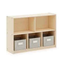 Guidecraft EdQ 2-Shelf 5-Compartment Storage - 30" 11 Guidecraft EdQ 2-Shelf 5-Compartment Storage - 30" -Storage Specialty Store GUEST 1f117bfc e21e 4097 9612 5aa7246acf05