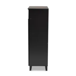 Shelf Wood Shoe Storage Cabinet With Drawer Coolidge Black - Baxton Studio 11 Shelf Wood Shoe Storage Cabinet With Drawer Coolidge Black - Baxton Studio -Storage Specialty Store GUEST 2259510a 2f91 447c a99c 9d5e44e6d5ab