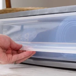 IRIS 27.5qt Underbed Plastic Storage Container With Sliding Organizer Drawers Gray/Clear -Storage Specialty Store GUEST 2441bfbb b652 4077 a57d 5bc53820bc66