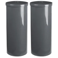 MDesign Toilet Tissue Roll Holder Canister Stand, Stores 3 Rolls, 2 Pack 21 MDesign Toilet Tissue Roll Holder Canister Stand, Stores 3 Rolls, 2 Pack -Storage Specialty Store GUEST 2468ca3f 2773 4a4f a229 ba926fb0b0cb