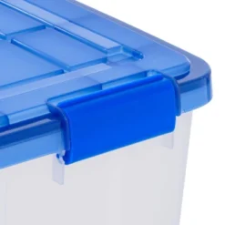 IRIS 44qt WeatherPro Plastic Storage Bin -Storage Specialty Store GUEST 28451baa e26e 4d49 bf6d 9fe360a3ed55
