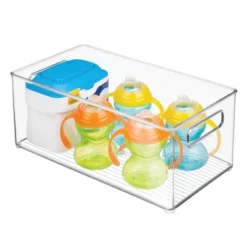 MDesign Plastic Kitchen Baby Food Storage Bin With Handle -Storage Specialty Store GUEST 28f08ae6 672a 4031 9ae1 2eb3500648e5