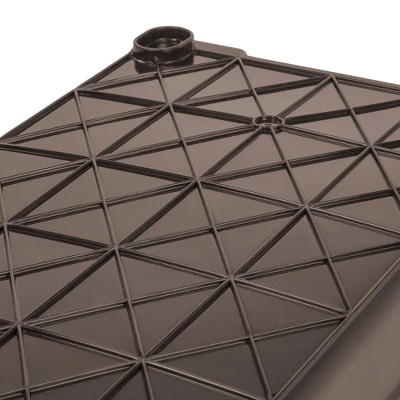 IRIS 82qt Store-It-All Container With Buckles Black/Red 7 IRIS 82qt Store-It-All Container With Buckles Black/Red - Image 7