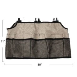 Household Essentials Bucket Caddy Tan/Black -Storage Specialty Store GUEST 3055b7ab d5ff 41bd 99e5 751872ec2f42