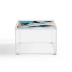 Marta Barragan Camarasa Abstract Tidal Waves 4" X 4" Acrylic Box - Deny Designs -Storage Specialty Store GUEST 31e1575f fec4 4bcb 9c22 bf1206496a2a