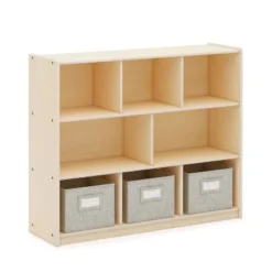 Guidecraft EdQ 3-Shelf 8-Compartment Storage - 36" -Storage Specialty Store GUEST 35ef5b1f 06db 4a66 a3ed bf58222cff89