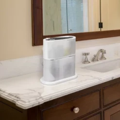 Two Tier Swivel Base Bath Storage - Polder -Storage Specialty Store GUEST 35fdf396 e792 4721 95eb 28c03faac698