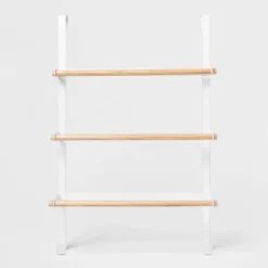 Over The Door Tiered Towel Rack With Wood - Brightroom™ -Storage Specialty Store GUEST 360e721d 0eda 4a89 b7b6 be3d7c49e378
