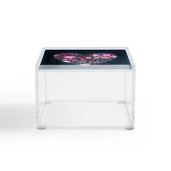 Stephanie Corfee Heart Aflutter 4" X 4" Acrylic Box - Deny Designs -Storage Specialty Store GUEST 37007fc7 94d5 484d a673 a867d3702713