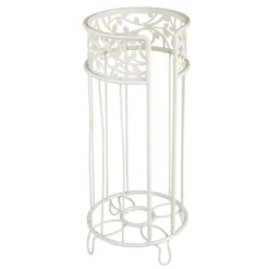 MDesign Metal Toilet Paper Holder Stand - Storage For 3 Rolls -Storage Specialty Store GUEST 376bd504 ef85 4904 ae58 5aced2e23342
