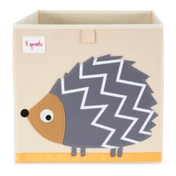3 Sprouts Large 13 Inch Square Children's Foldable Fabric Storage Cube Organizer Box Soft Toy Bins, Pet Hedgehog And Gray Mouse (2 Pack) -Storage Specialty Store GUEST 38eb0a7b 2f69 4153 aeda 58d9891571d7 1