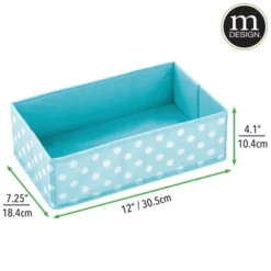MDesign Fabric Child/Kids Dresser Drawer Organizer Storage, 6 Pack -Storage Specialty Store GUEST 3962adab 4871 450a bd7d f775fc884ced