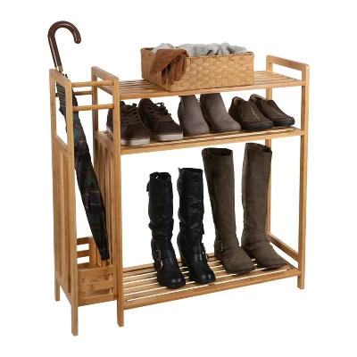 Organize It All Shoe Rack With Umbrella Stand Lohas 6 Organize It All Shoe Rack With Umbrella Stand Lohas - Image 6