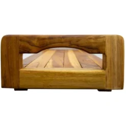 29"x5" Eleganto Teak Wood Bathtub Storage Caddy Natural - EcoDecors 7 29"x5" Eleganto Teak Wood Bathtub Storage Caddy Natural - EcoDecors -Storage Specialty Store GUEST 3c37d909 8453 474a bd77 140d79412404