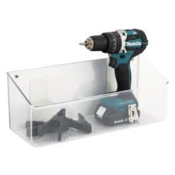 MDesign Wall Mount Plastic Home Storage Organizer Tray Basket Bin -Storage Specialty Store GUEST 3cb21825 8984 4772 95a0 19ecf407611b