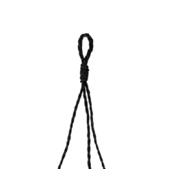 Hanging Basket Black Woven Seagrass & Rope By Foreside Home & Garden -Storage Specialty Store GUEST 3dad30fc cce6 4df1 92de db1097cb31f9