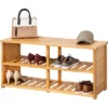 Honey-Can-Do Bamboo Shoe Bench