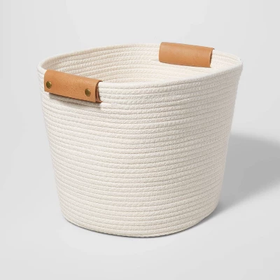 13" Decorative Coiled Rope Basket - Brightroom™ 4 13" Decorative Coiled Rope Basket - Brightroom™ - Image 4