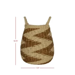 Brown Basket Woven Rope By Foreside Home & Garden -Storage Specialty Store GUEST 42841cbd 8316 440b 935e 6e25bc0413dd