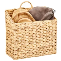 MDesign Woven Water Hyacinth Hanging Wall Storage Basket 13 MDesign Woven Water Hyacinth Hanging Wall Storage Basket -Storage Specialty Store GUEST 4333bd4a 2bd1 477e ae04 06efe6150f17