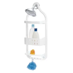 Cade Shower Caddy White - IDESIGN -Storage Specialty Store GUEST 452689f3 c3dd 47a1 94b3 16beaf9e059f