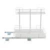 Household Essentials Double-Sided Pantry Organizer White