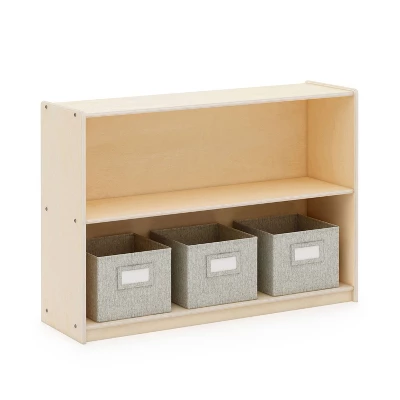 Guidecraft EdQ 2-Shelf Open Storage - 30" 5 Guidecraft EdQ 2-Shelf Open Storage - 30" - Image 5