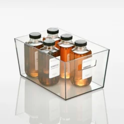 Nate Home By Nate Berkus Plastic Storage Bin For Pantry -Storage Specialty Store GUEST 4a39f9ec 9629 4360 8b1c 5e3aa1f25756