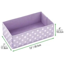 MDesign Kids Fabric Dresser Drawer/Closet Storage Organizer, 3 Pack 13 MDesign Kids Fabric Dresser Drawer/Closet Storage Organizer, 3 Pack -Storage Specialty Store GUEST 501b1b13 a01e 4124 a89b 639716c2372b
