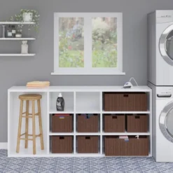 3pc Tessa Woven Rope 2 Small And 1 Large Basket Set Walnut - Winsome 17 3pc Tessa Woven Rope 2 Small And 1 Large Basket Set Walnut - Winsome -Storage Specialty Store GUEST 502334ee 0e74 4223 8178 6bd92659f990