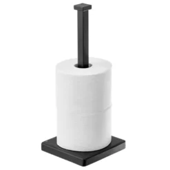 MDesign Modern Metal Free-Standing Toilet Paper Stand, Holds 3 Rolls 15 MDesign Modern Metal Free-Standing Toilet Paper Stand, Holds 3 Rolls -Storage Specialty Store GUEST 507d161e dc46 45e5 8a7d c38bfb3cbecb