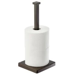 MDesign Modern Metal Free-Standing Toilet Paper Stand, Holds 3 Rolls 13 MDesign Modern Metal Free-Standing Toilet Paper Stand, Holds 3 Rolls -Storage Specialty Store GUEST 55b507b3 1b67 4d14 8822 456bc96e3dd7