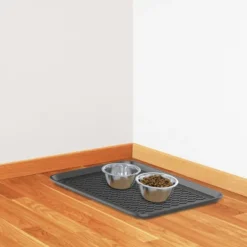 Fleming Supply All-Weather Plastic Indoor/Outdoor Boot Tray Set - 2 Pcs, Dark Gray -Storage Specialty Store GUEST 584097a3 b257 4c7a b12e 68d5aa8458e9 1