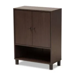 Rossin Modern Wood 2 Door Entryway Shoe Cabinet - Baxton Studio 18 Rossin Modern Wood 2 Door Entryway Shoe Cabinet - Baxton Studio -Storage Specialty Store GUEST 5a63a537 6d79 4562 8396 9fead00d3f3c