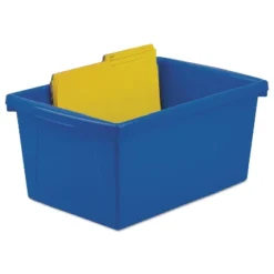 Storex Storage Bins 10 5/8 X 15 5/8 X 8 5 1/2 STX61515U06C