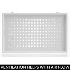 MDesign Plastic Stackable Closet Shoe Storage Box, Side Opening, Clear -Storage Specialty Store GUEST 5b78723c e2f5 42e7 b36c 537add1df815